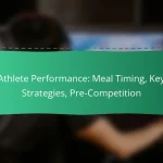 Athlete Performance: Meal Timing, Key Strategies, Pre-Competition
