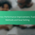 Metrics: Performance Improvement, Tracking Methods and Goal Setting